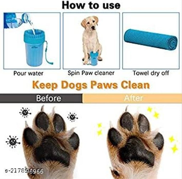 Dogesh Paw Cleaner Cup — Instant Muddy Paw Washer